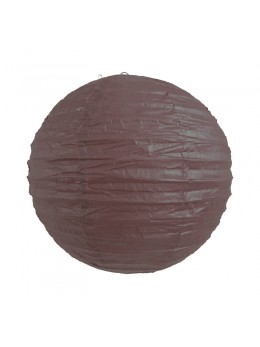Lampion ballon chocolat 25 cm