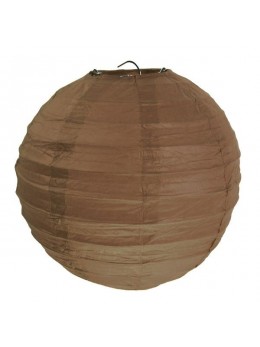 Lampion ballon chocolat 35 cm