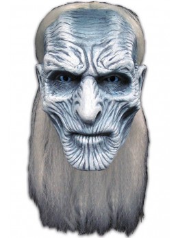 Masque latex adulte Game of Thrones White walker