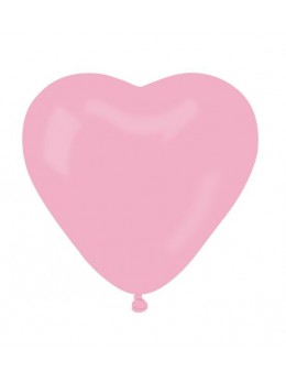 ballon coeur rose