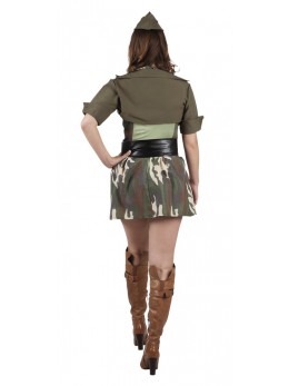 déguisement militaire femme