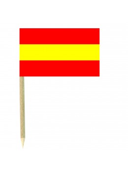 50 Mini drapeaux luxe Espagne