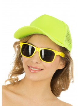 lunettes fluo jaune