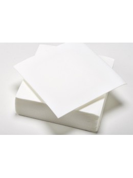 serviettes papier blanche