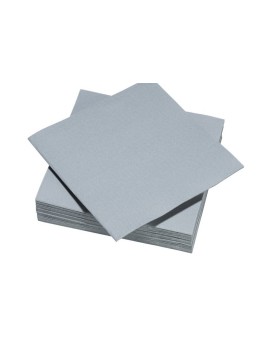 serviettes papier gris