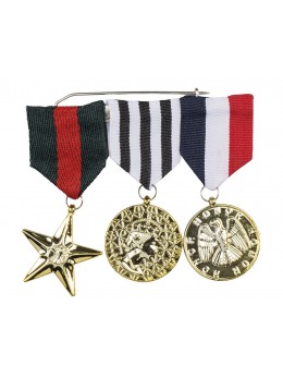 Décoration 3 médailles militaires