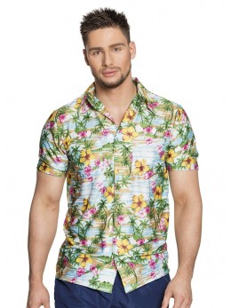 chemise à fleurs hawai