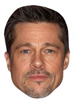 Masque carton Brad Pitt