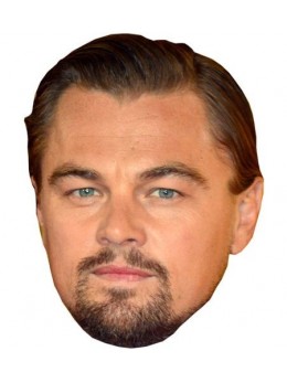 Masque carton Leonardo di Caprio