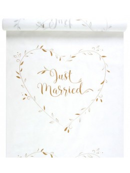 Tapis "Just Married" or