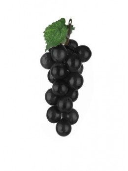 Mini raisin factice noir 9cm
