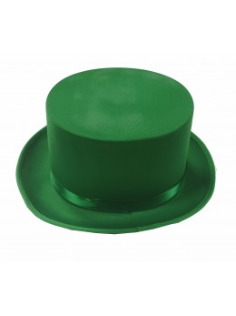 Chapeau haut de forme vert