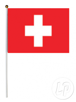 12 drapeaux de table Suisse