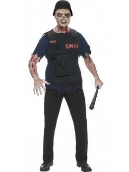 Déguisement Zombie Swat
