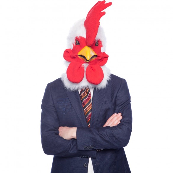 Chicken masque coq Casquette Mardi Gras Carnaval Déguisement