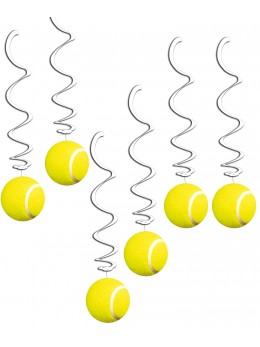 6 Suspensions balles de tennis