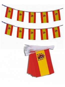 Guirlande Espagne tissu 5m