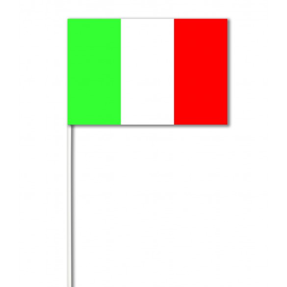 10 Drapeaux papier Italie