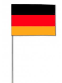 10 Drapeaux papier Allemagne