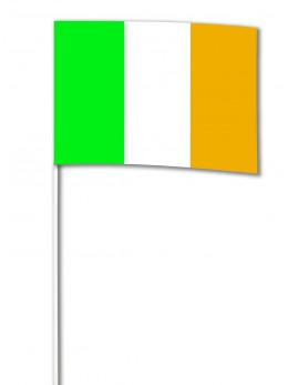 10 Drapeaux papier Irlande