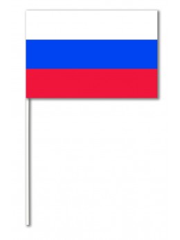 10 Drapeaux papier Russie