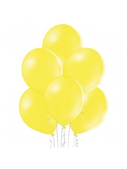 8 Ballons Jaune 30cm