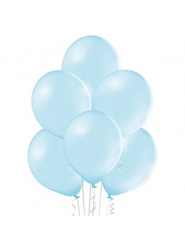 8 Ballons Bleu ciel 30cm