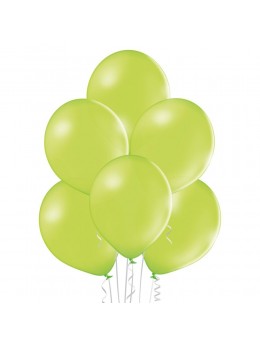 20 ballons vert anis