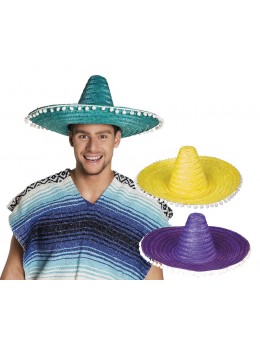 Pack 3 Sombrero mexicain