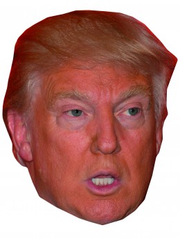 Masque carton donald Trump