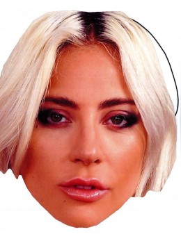 Masque carton Lady Gaga