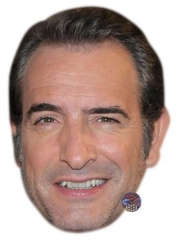 Masque carton Jean Dujardin