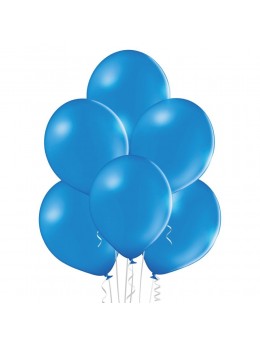 25 ballons premium bleu roi