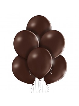 8 Ballons Chocolat 30cm