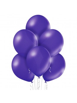 6 Ballons violet nacré 30cm