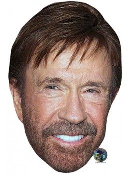 Masque carton Chuck Norris