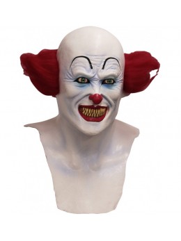 Masque latex adulte clown Halloween