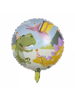 Ballon alu Dino Party