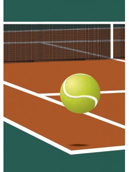 Guirlande sport match de Tennis