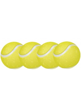 4 Décos cutout balle de tennis