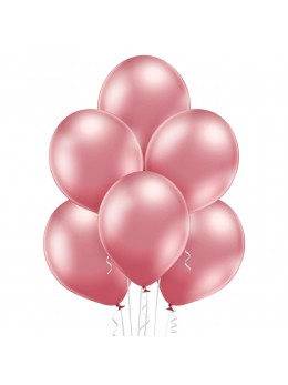 6 Ballons pink glossy