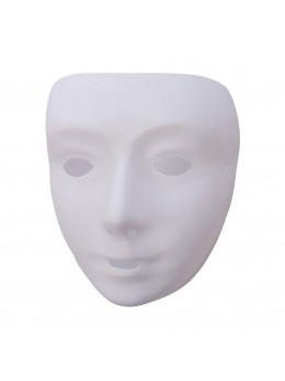 Masque blanc à décorer sans front