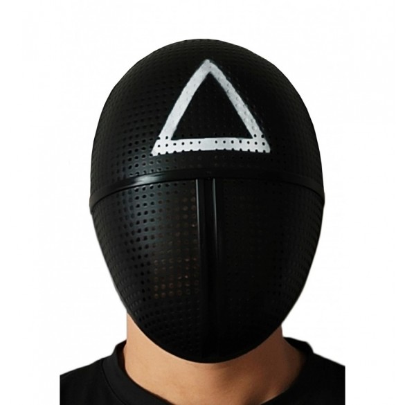 Masque plastique gardien de jeu triangle