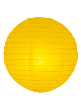 Lampion ballon géant jaune