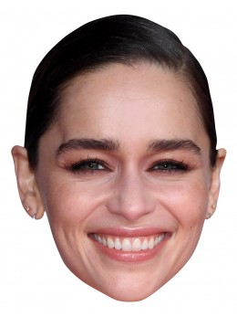 Masque carton Emilia Clarke