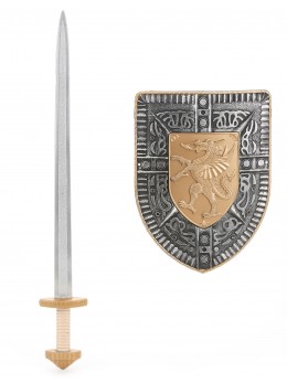 Kit bouclier et épée de chevalier enfant