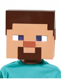 Masque Steve Minecraft™ enfants