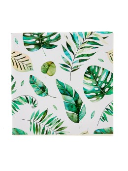 20 Serviettes feuilles jungle