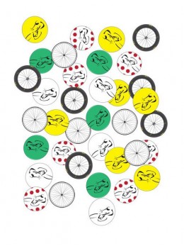 50 confetti course cycliste 50mm
