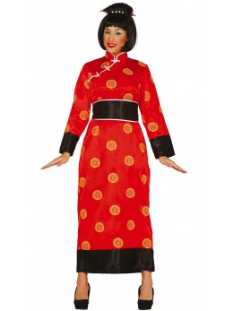 Déguisement robe chinoise